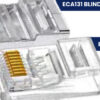 CONECTOR RJ45 BLINDADO CAT 5