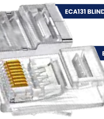 CONECTOR RJ45 BLINDADO CAT 5