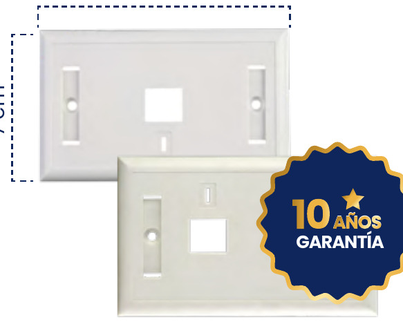FACE PLATE SENCILLO