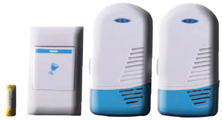 TIMBRE INALAMBRICO DOBLE MERCURY
