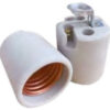 PORTALAMPARA CAUCHO EXTERIOR E27 TITANIUM