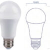 BOMBILLO LED 9W CON SENSOR MERCURY