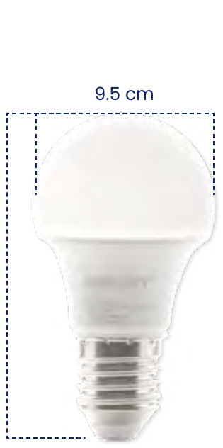 BOMBILLO LED 5W E27 6500K
