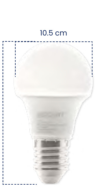 BOMBILLO LED 7W E27 6500K