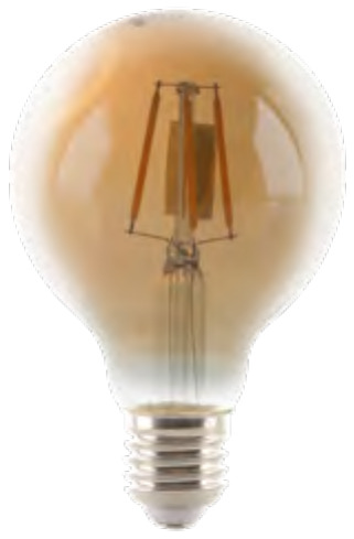 BOMBILLO FILAMENTO GLOBO G95 4W
