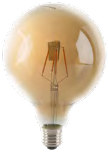 BOMBILLO LED 4W GLOBO FILAMENTO G125 MERCURY