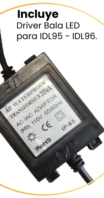 BALA SUMERGIBLE 12V RGB 18W