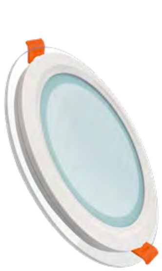 PANEL LED 18W 3-COLORES BORDE VIDRIO INCR