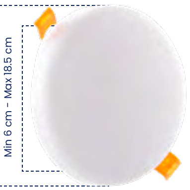 PANEL LED FRAMELES 36W RED INC 6500K MERCURY