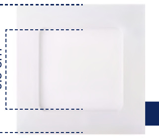 PANEL 3W INC CUADRADO 3000K MERCURY