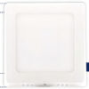 PANEL 12W S/P CUADRADO LUZ CALIDA MERCUR