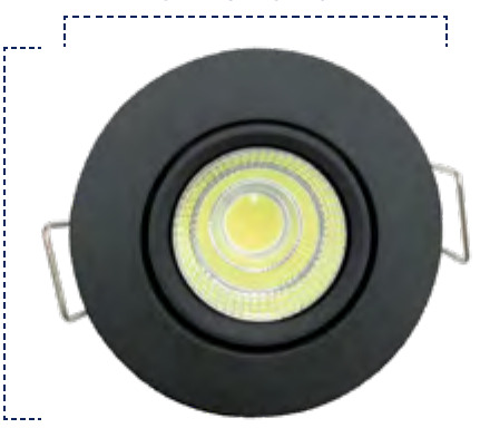BALA LED 3W 3500K BLANCA