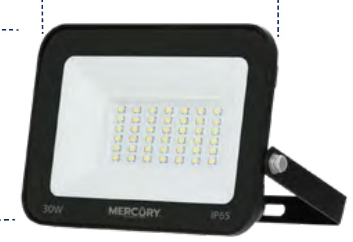 REFLECTOR DE 20W LUZ CALIDA MERCURY