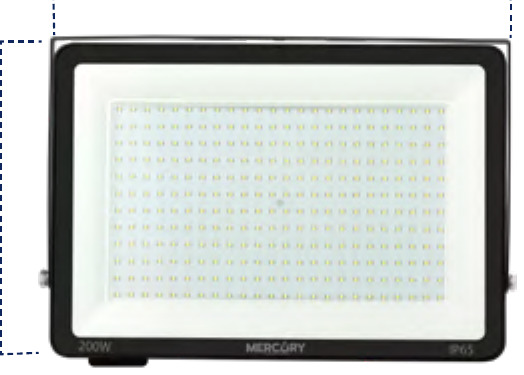 REFLECTOR TIPO TABLETA 200W AZUL