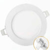 PANEL LED 3W 6500K INCRUSTAR REDONDO ZAFIRO