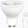 BOMBILLO LED 5W GU10 3500K ZAFIRO