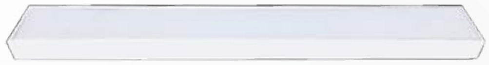 LUMINARIA LINEAL LED ZAFIRO 40W NEGRA-6500K 1.2M