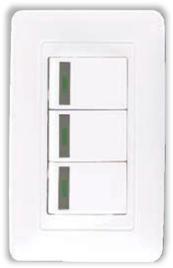 INTERUPTOR SENCILLO ZAFIRO BLANCO