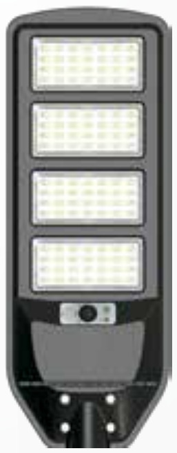 LUMINARIA SOLAR LED ALUMBRADO PÚBLICO ZAFIRO 150W LUZ