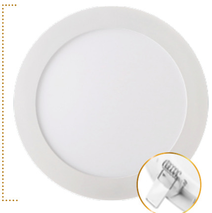 PANEL LED 3W 6500K INCRUSTAR REDODNDO ONIX