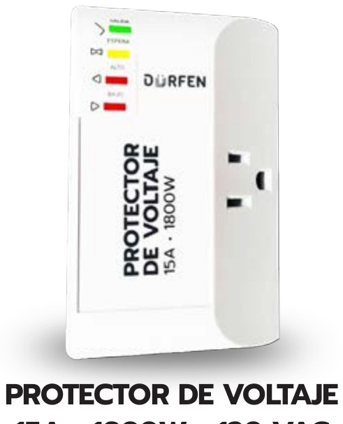 PROTECTOR VOLTAJE DURFEN 15A 1800W 120V AC