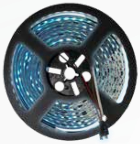 CINTA LED ZAFIRO RUNNING 12V 6500K 120LED X METRO ROLLO POR 10 M