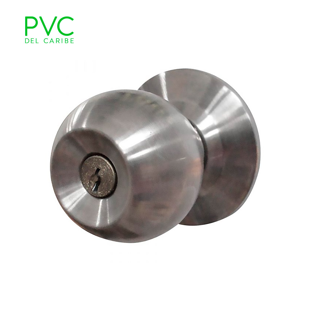 CHAPA BOLA BAÑO P/METALICO UDUKE ACERO INOX (COLOR SATINADA)