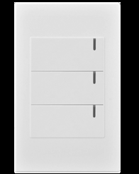 INTERRUPTOR TRIPLE PREMIUM WHITE