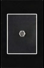 TOMA COAXIAL NEGRA BLACK MIRRIOR