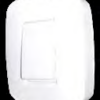 INTERRUPTOR DOBLE SOBREPONER CUADRADO