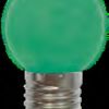 BOMBILLO LED 1W PINPON VERDE