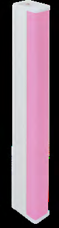 LAMPARA LED T5 120CM ROJA 18W