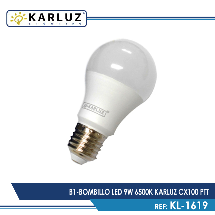 BZ BOMBILLO LED 9W MULTIVOLTAJE 6500K KARLUZ