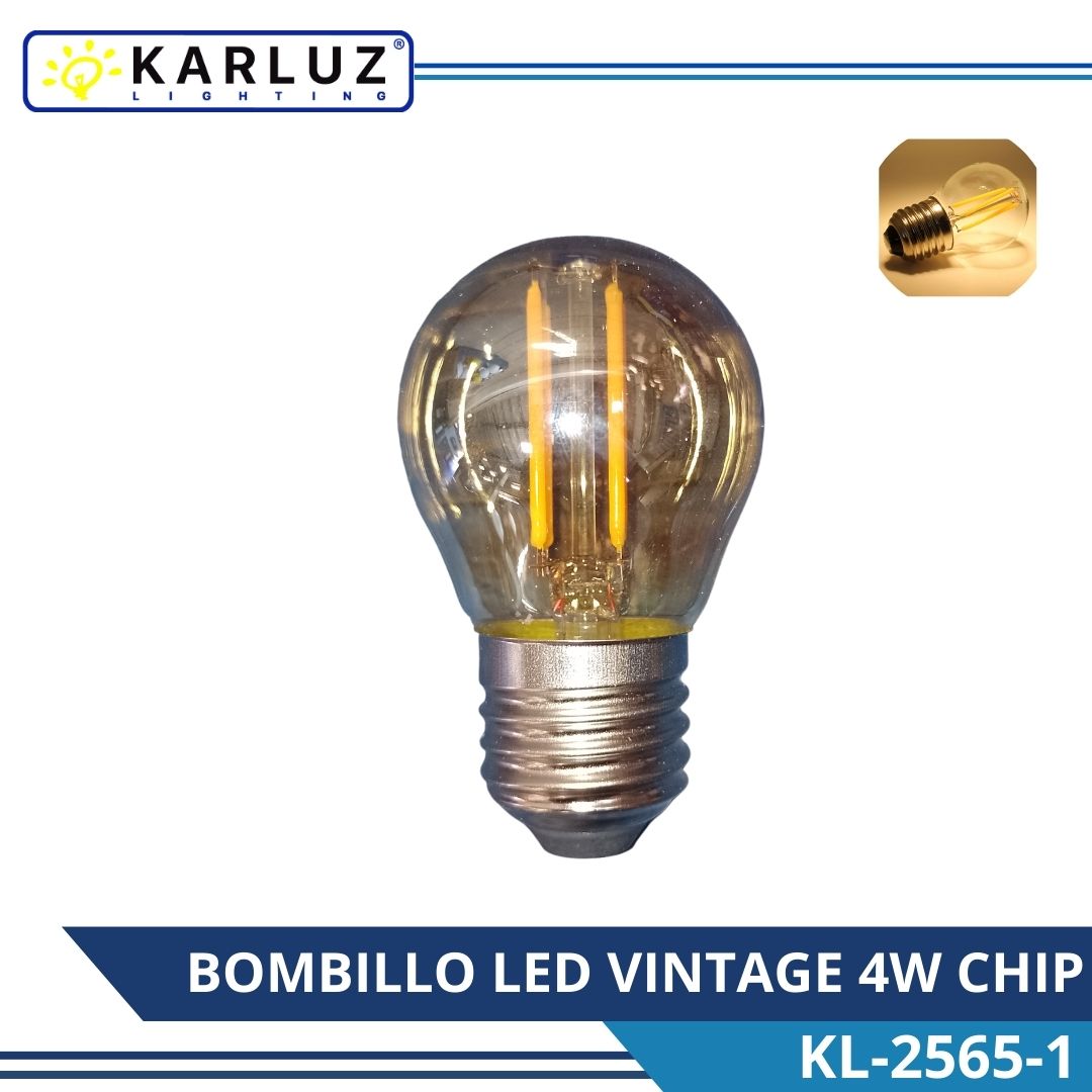 BOMBILLO LED 4W VINTAGE KARLUZ