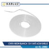 CINTA NEON FLEX BLANCA 12V 5 MT KARLUZ