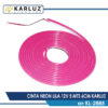 CINTA NEON FLEX LILA 12V 5 MT KARLUZ