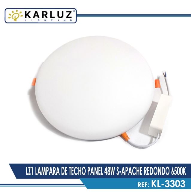 PANEL LED FRAMMLES 48W INC/RED 6500K KARLUZ