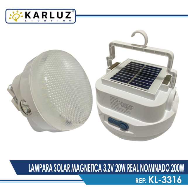 BOMBILLO LED 200W SOLAR IPL20 KARLUZ