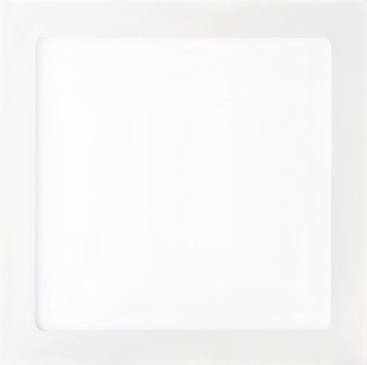 PANEL LED TITANIUM 12W 6" 6500K CUADRADO INC