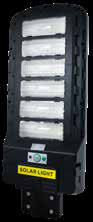 LUMINARIA SOLAR LED ALUMBRADO PUBLICO ZAFIRO 300W 6500K C/SENSOR