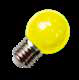 BOMBILLO LED 1W PINPON AMARILLO ZAFIRO