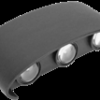 APLIQUE LED UP&DOWN ZAFIRO 6W NEGRO/3000K