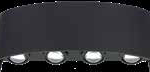 APLIQUE LED UP&DOWN ZAFIRO 8W NEGRO/3000K