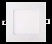 PANEL LED 9W 6500K INCRUSTAR CUADRADO ZAFIRO