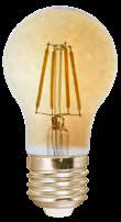BOMBILLO LED 4W VELA E27 2700K FILAMENTO ZAFIRO