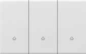 INTERUPTOR TRIPLE ZAFIRO SMART BLANCA