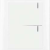 INTERRUPTOR DOBLE CONMUTABLE DURFEN WHITE DELUX