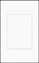 PLACA CIEGA DURFEN WHITE DELUX