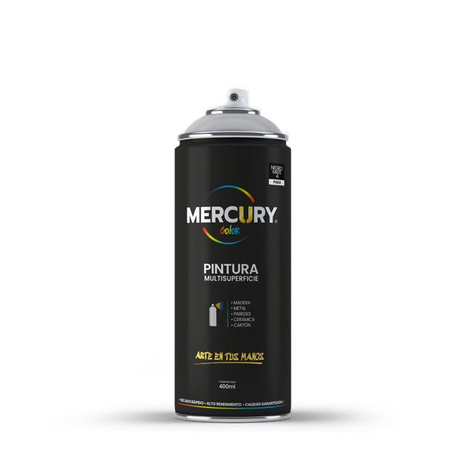 AEROSOL MERCURY 400ML NEGRO MATE