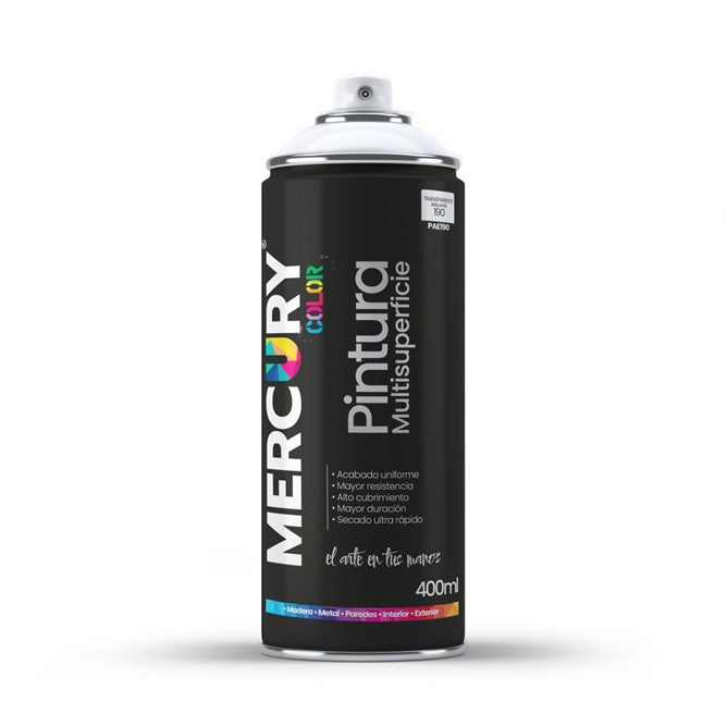 AEROSOL MERCURY 400ML 190 TRANSPARENTE BRILLANTE